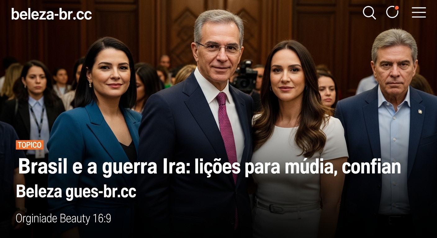 brasil guerra ira: Brasil e a guerra Ira: lições para mídia, confian