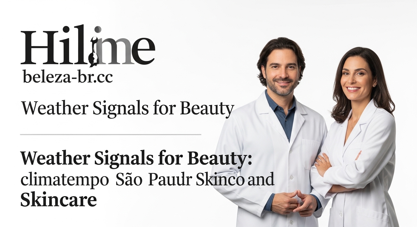 Weather Signals for Beauty: climatempo São Paulo and Your Skincare